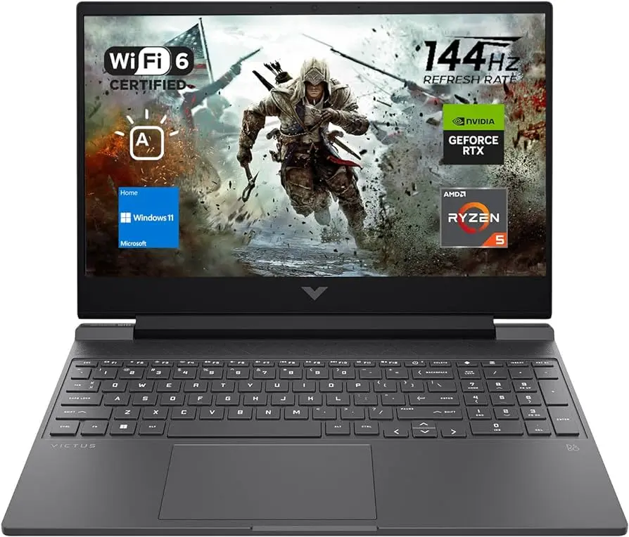 HP VICTUS 15-FB01001A RYZEN 5 SERIE 5000 15.6" 16GB RAM 512GB SSD TARJETA GRAFICA GTX 4GB